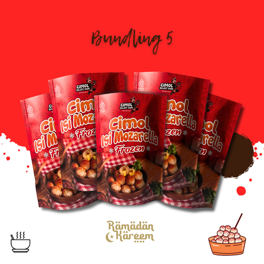 

Paket Mukbang Bareng Teman Cimol Bojot Uwa Isi 5 Mozarella Lumer