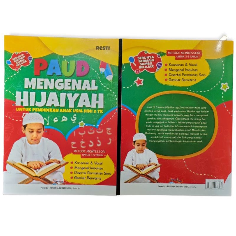 Buku PAUD Mengenal Hijaiyah