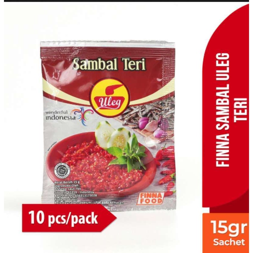 

Sambal uleg teri [10x18g]