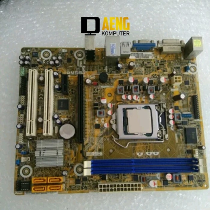 Motherboard PC H61 Merk Pegatron Sepaket Prosesor Intel Celeron G550 Socket 1155
