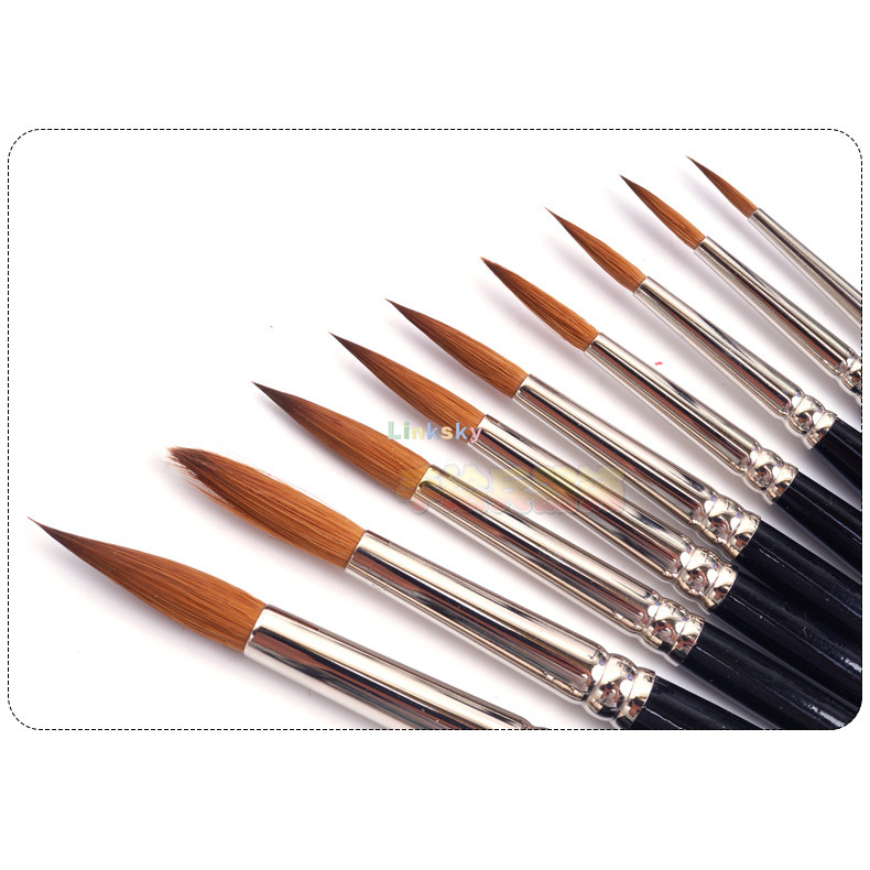

Raphael Kolinsky Sable Brush 8402 Series,ROND POINTE ETRA-FINE - Details Fins Et Finitions,Precision Et Finesse Incroyables