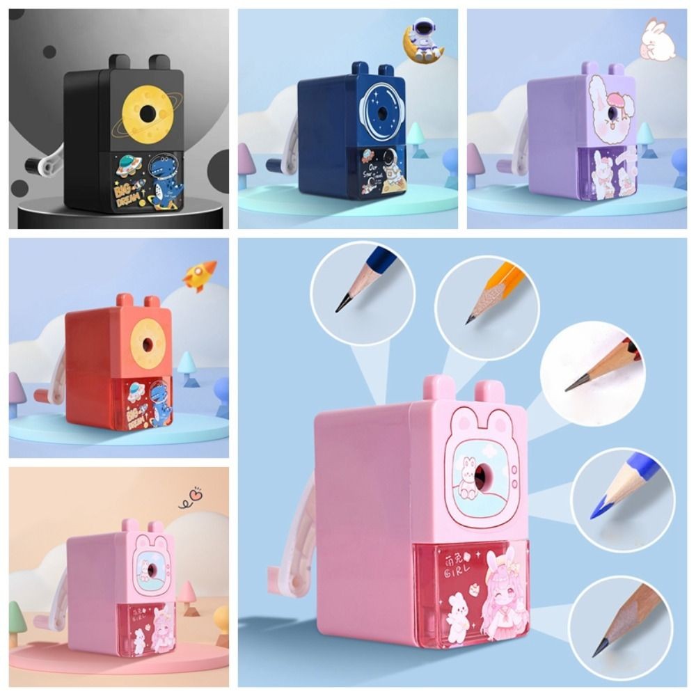 

Automatically Enters Lead Hand Crank Pencil Sharpener Sketching Drawing Manual Pencil Sharpener Writing Mechanical Pencil Cutter