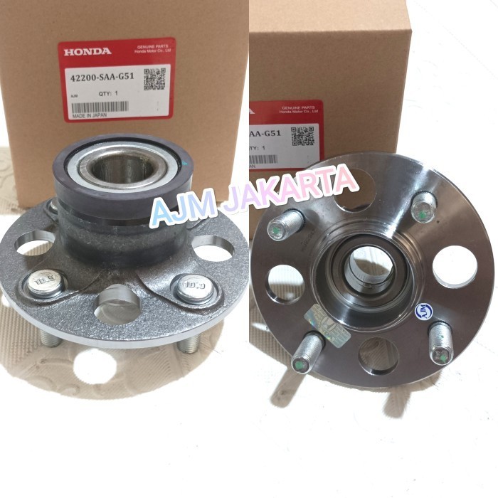 bearing laher lahar roda belakang jazz GD3 city GD8 2003-2008 japan