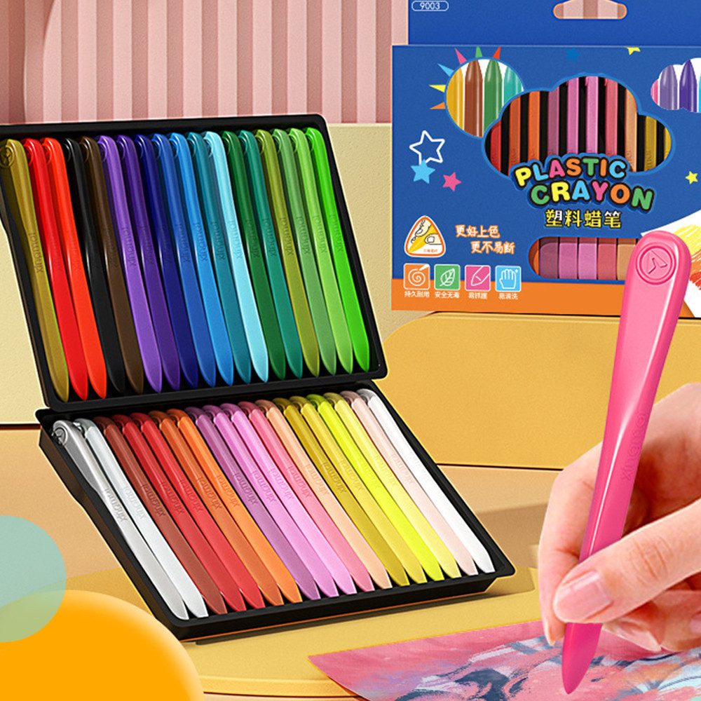

【Dotding】12/24/36/48 WARNA PENSIL WARNA KRAYON NON TOXIC Crayon Mewarnai / Crayon Anti Air Anti Kotor Tangan / Pensil Warna / Krayon Tahan Air / Krayon Berkepala Dua H434