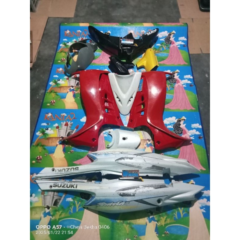 BODI COVER BODY KAPER BODI SET BODI HALUS SATRIA HIU SATRIA 2 TAK MALAYSIA ORIGINAL SGP