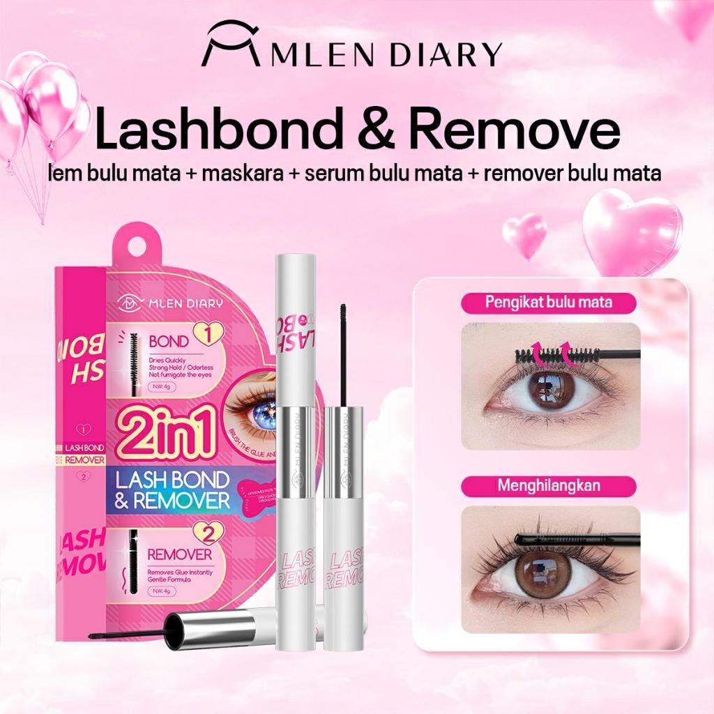 MLEN DIARY Diy Kit (Tweezer + Eyelash Remover)