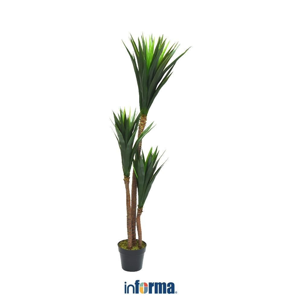 Informa 155 cm Tanaman Artifisial Yucca Dengan Pot A6B Tumbuhan Tanaman Buatan Dekorasi Plant Sintet