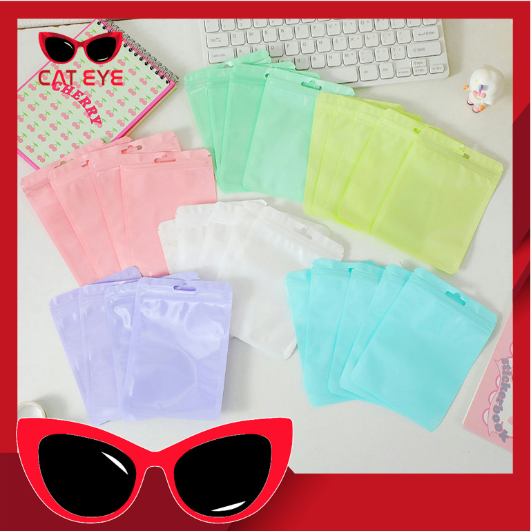 

PROMO - 6590 Plastik Ziplock Macaron Color / Pouch Penyimpanan Praktis