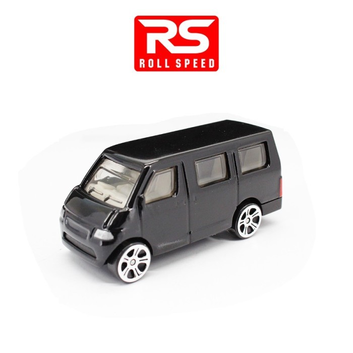 Diecast Metal 1:64 RS Roll Speed MPV Hitam