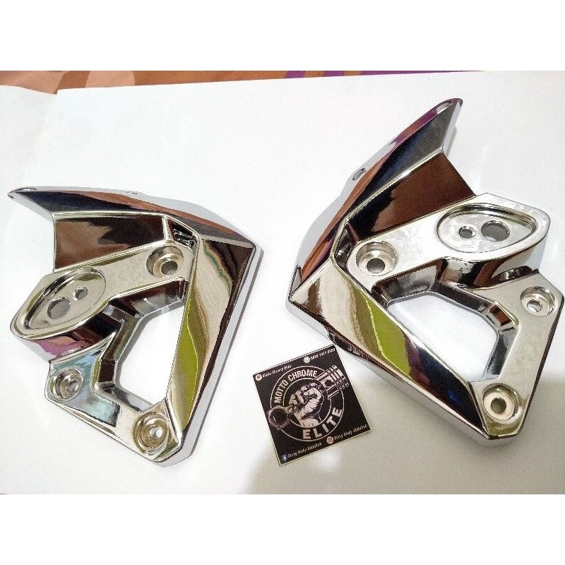 kupingan lampu barong tiger revo kanan kiri original SUDAH CHROME