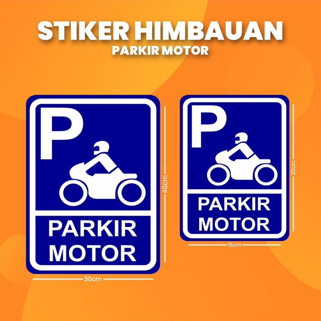 

Stiker K3 Tempat Parkir / Sticker Parking Area (Print Tajam & Anti Air) - PORTRAIT