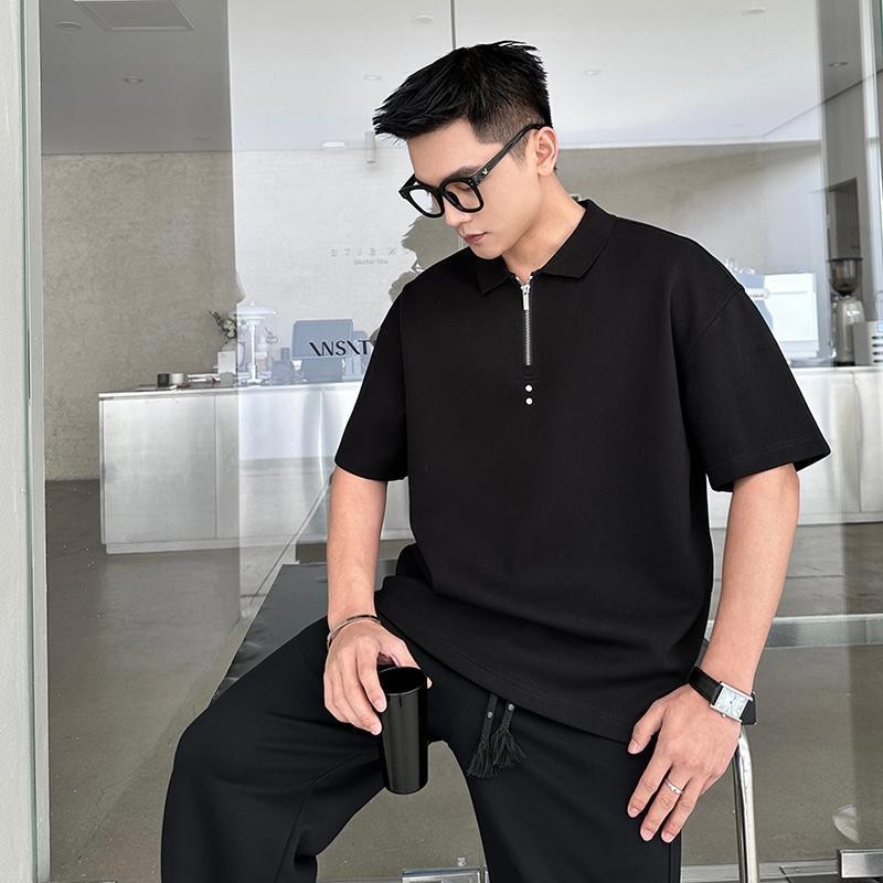 Kaos Polos Hitam Baju Oversize Pria