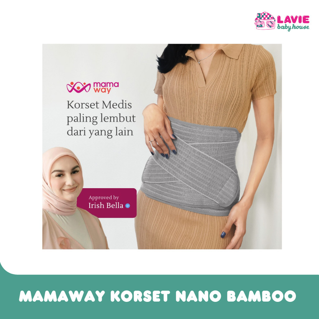 Mamaway Korset Pelangsing Pasca Melahirkan Nano Bamboo