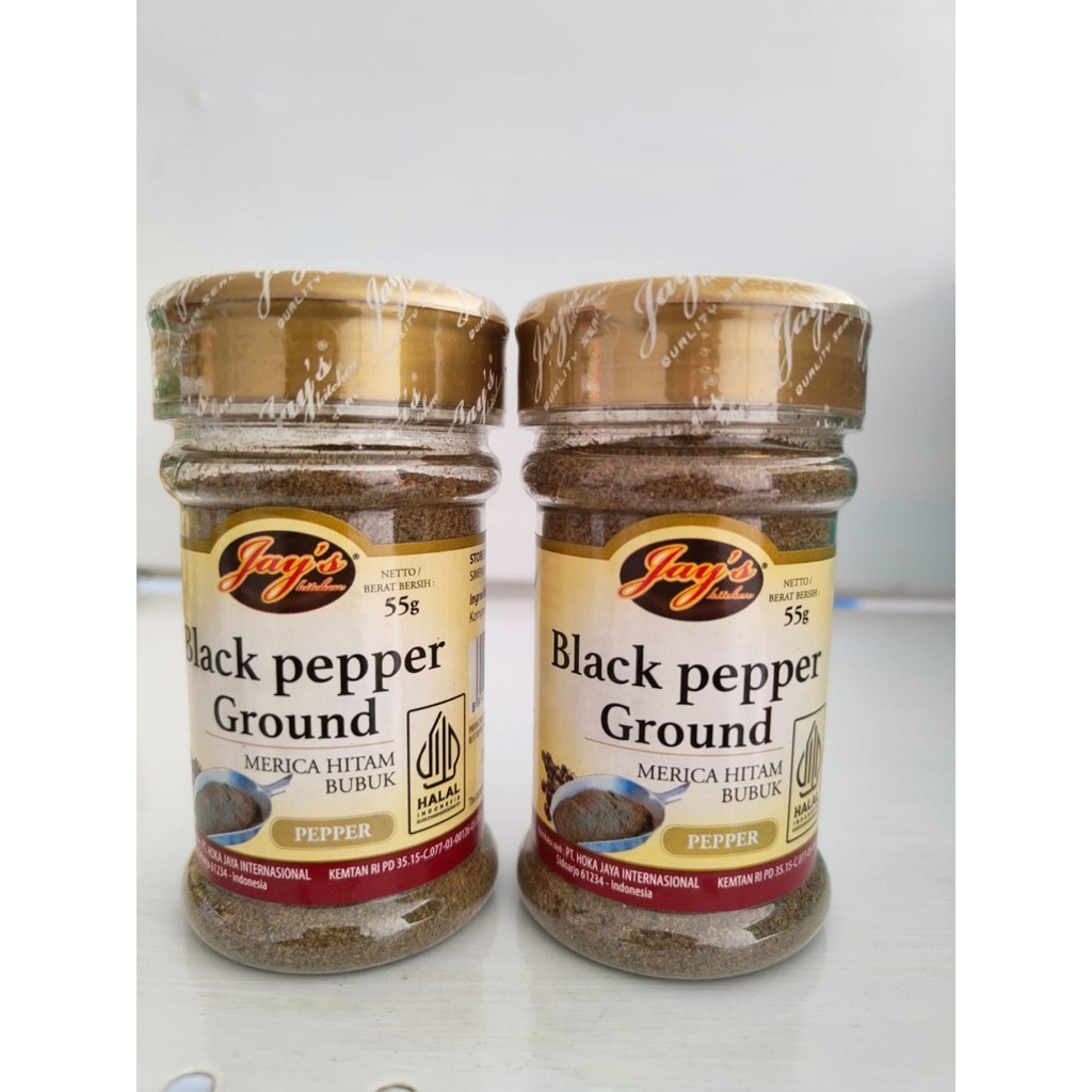 

Jay's Black Pepper Ground 55gr