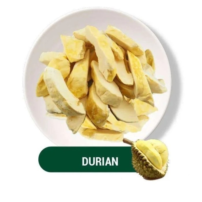 

Freeze Dried Fruit Durian snack / Buah Durian Duren Kering 1 kg