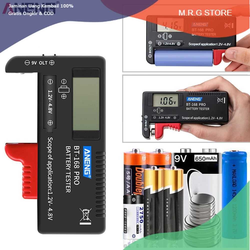 Tester Baterai Voltage Checker 18650 AA AAA -ANENG