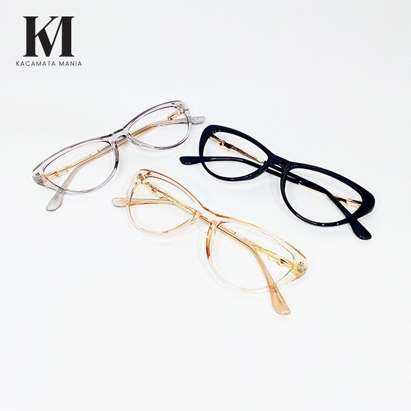 Kacamata Frame 19226 lensa photocromic photobrown blueray antiradiasi bluecromic normal minus plus c