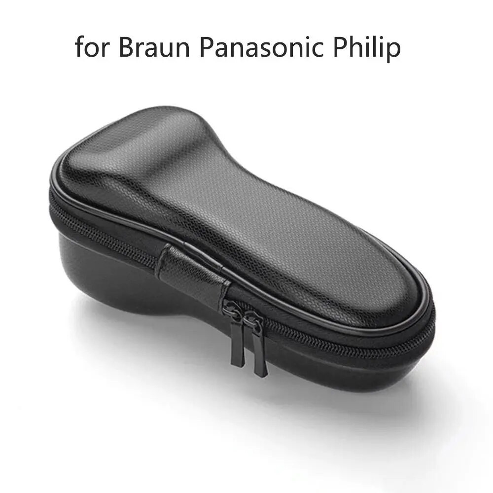 EVA Shaver Protective Case Shaver Storage Bag Zipper Travel Box for Braun Panasonic Philip Electric 