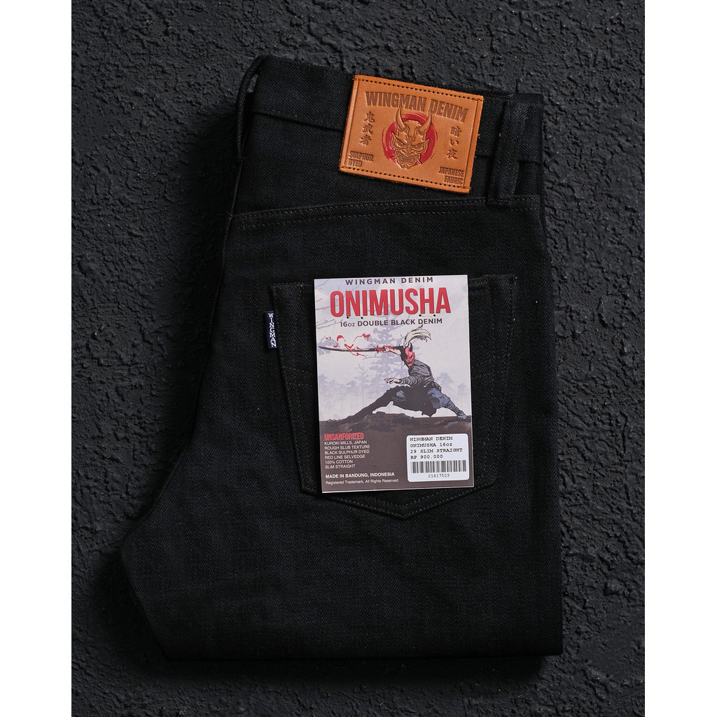WINGMAN DENIM - ONIMUSHA 16oz