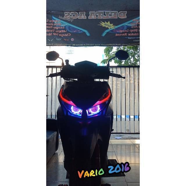 Lampu Projie Vario LED l Headlamp Vario Led 2016 l Lampu Projie Alis Vario LED sepaket