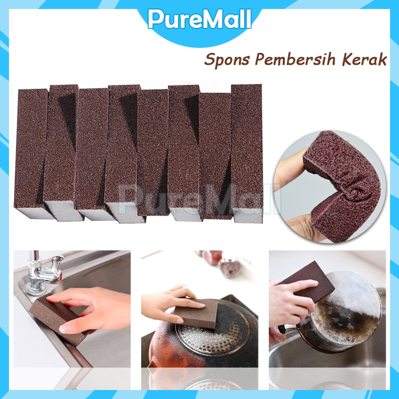 5PCS Nano Spons Pembersih Kerak / Nano Magic Spons Pembersih Kerak Nano Magic Spons Pembersih Karat