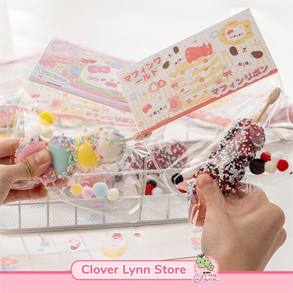 TABA SQUISHY DANGO mochi kue squeeze pencetan fidget