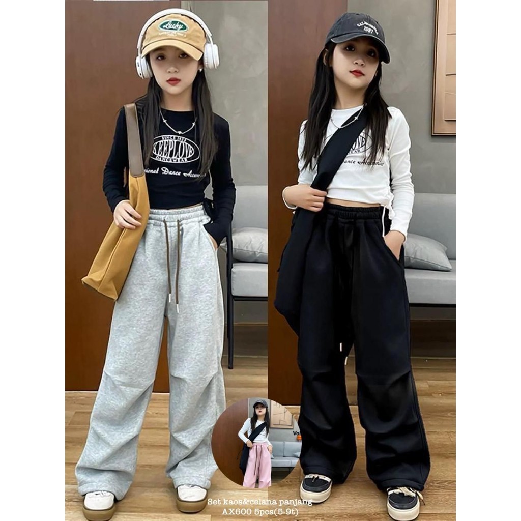 AX600 Set Kaos & Celana Panjang