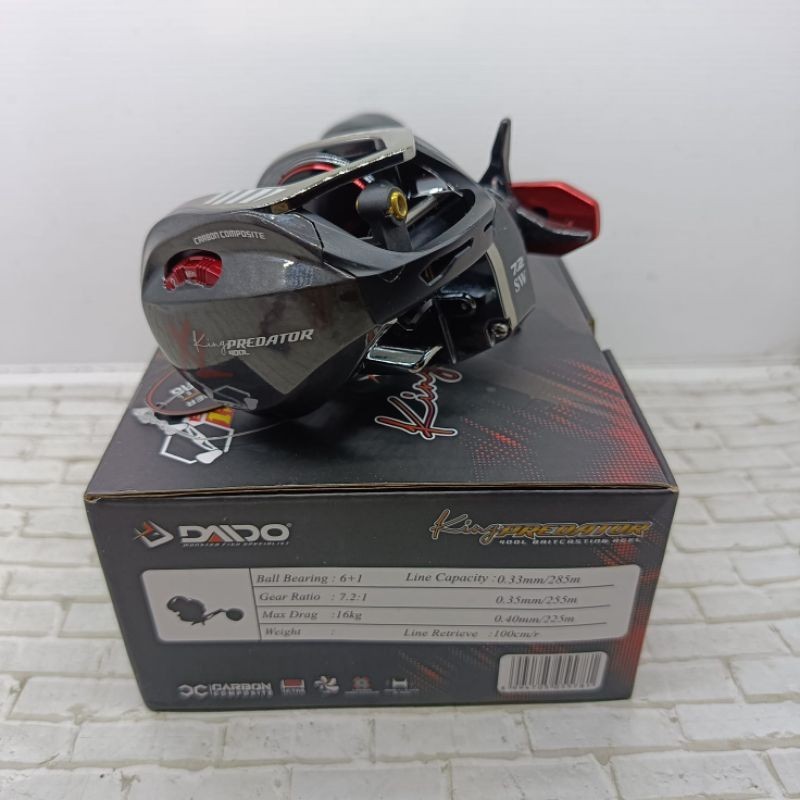cuci gudang Reel BC Daido XL King Predator 400 L