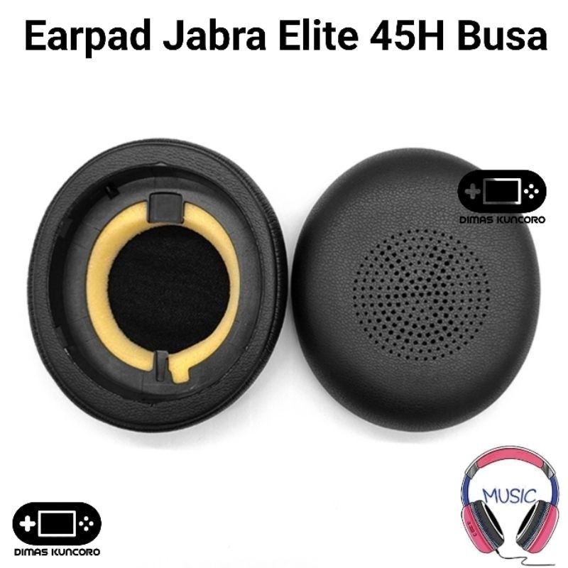 Earpad Jabra Elite 45H busa memory foam evolve2 65 ms uc ear pad pads cup 45 h evolve 2