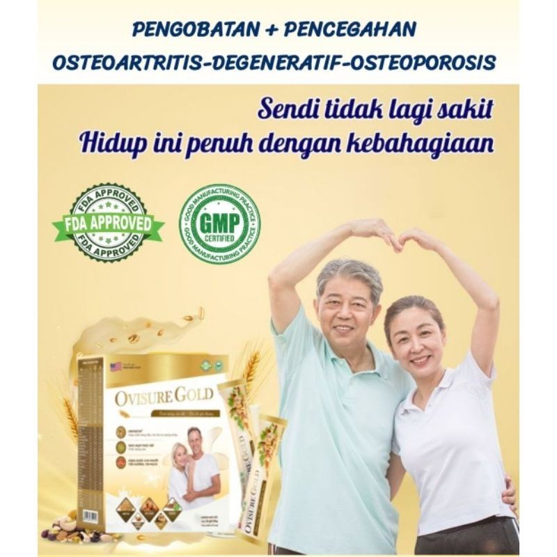 

ORIGINAL 100% OVISURE GOLD MILK SUSU VITAMIN TULANG DAN SENDI NYERI OTOT ORIGINAL AMERIKA