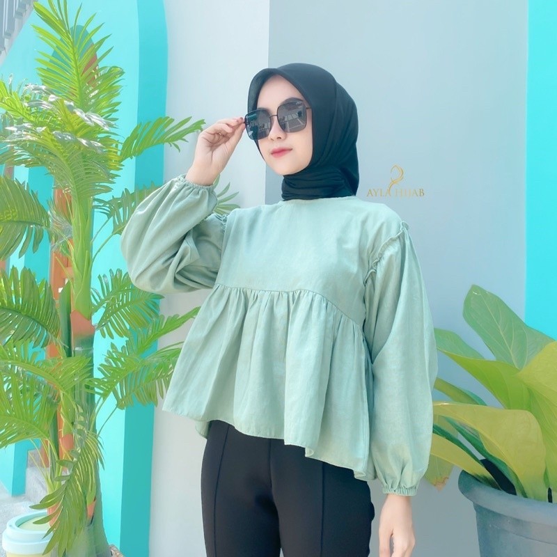 Alensa Blouse Atasan Wanita Casual New