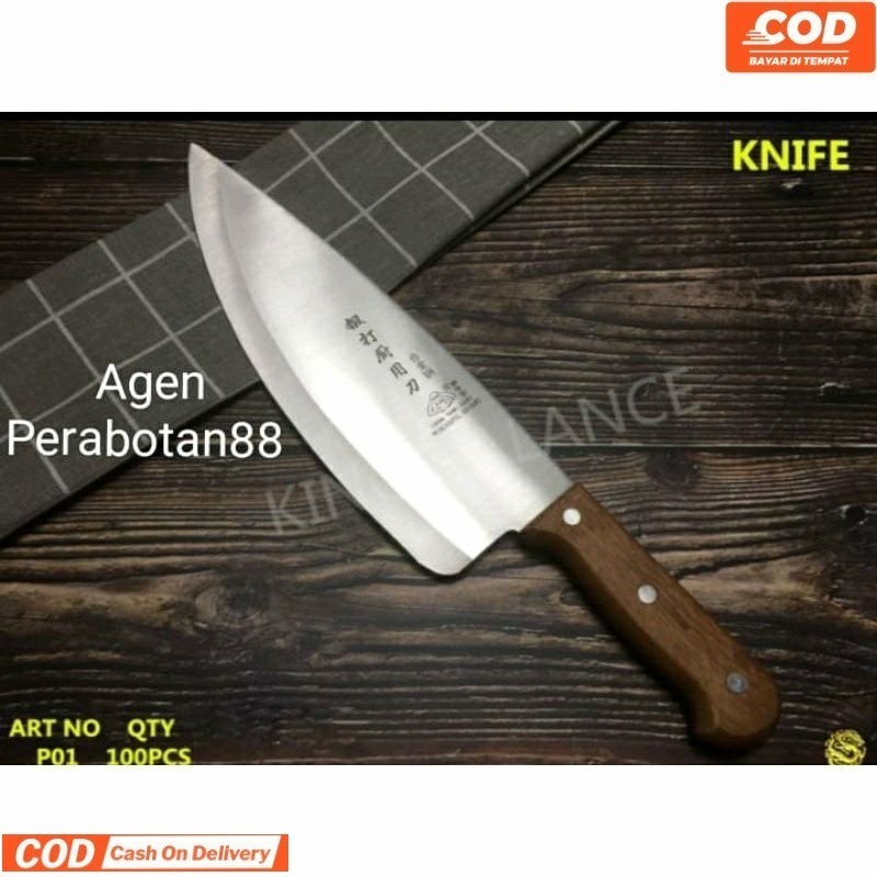 Pisau Daging Tebal/Pisau Dapur Stainless