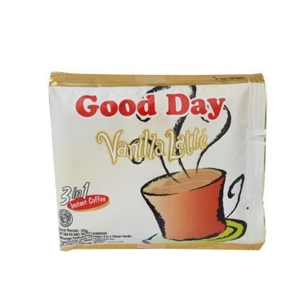 

Kopi Good Day Vanilla Latte 20 gr x 10'sachet