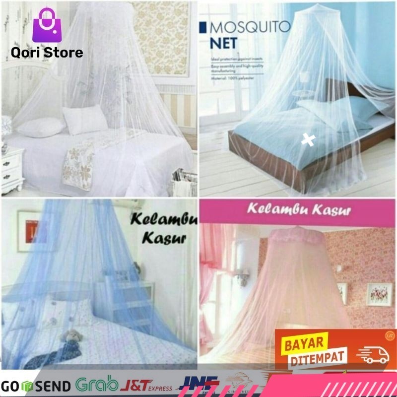 Qori Store - Kelambu Gantung / Kelambu Tidur / Kelambu Nyamuk / Klambu Tempat Tidur / Kelambu Gantun