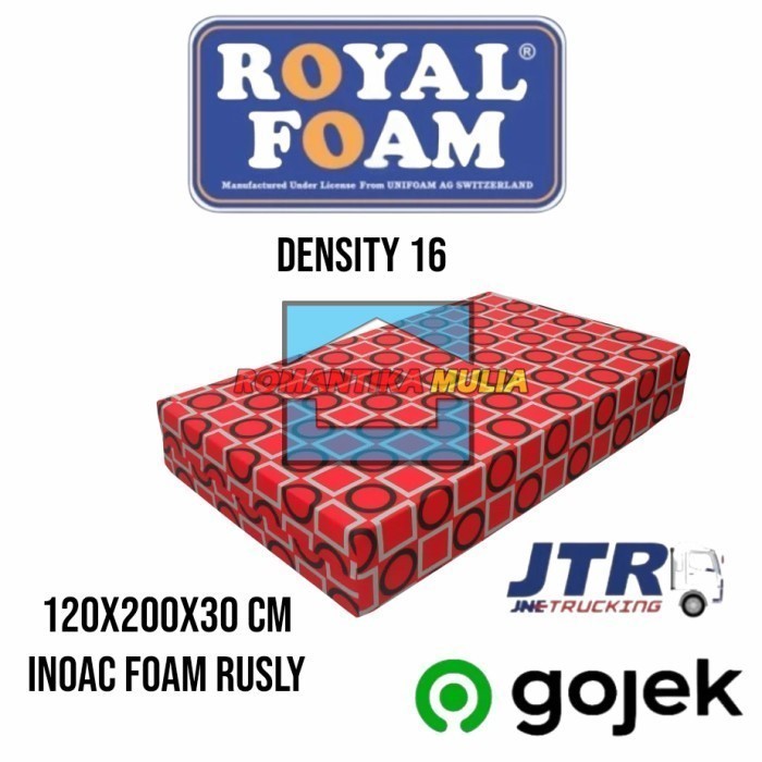 (SIAP KIRIM) kasur busa royal foam 120x200x30 cm garansi 5 tahun
