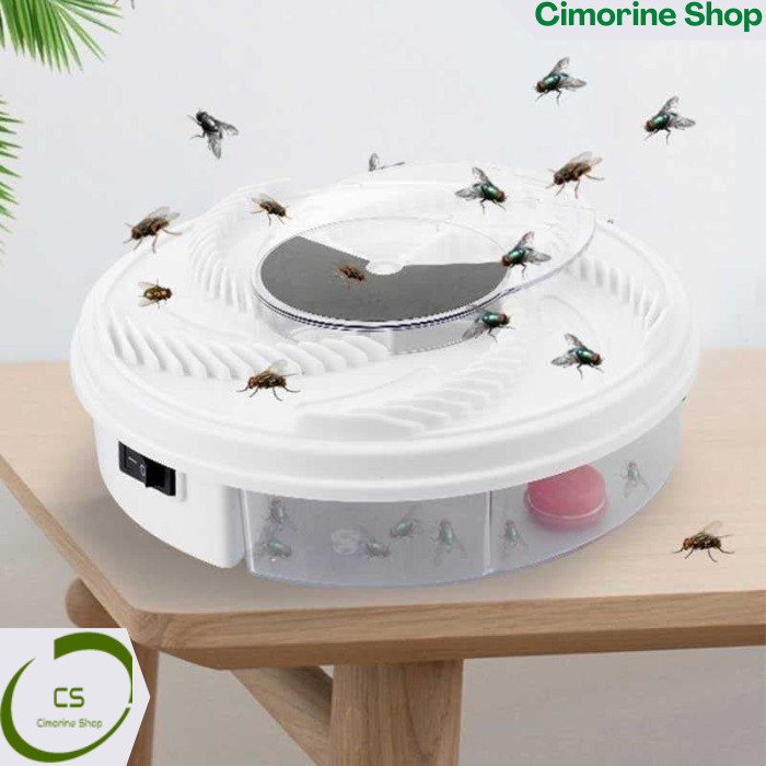 Mesin Anti Lalat Jebakan Elektrik Perangkap Anti Hama Lalat Portabel CS
