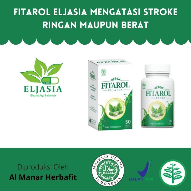 

FITAROL ELJASIA HERBAL ASLI OBAT KOLESTEROL ALAMI 100% PALING AMAN DAN AMPUH DIAPOTIK RESMI BPOM( Gratis Ongkir & COD )