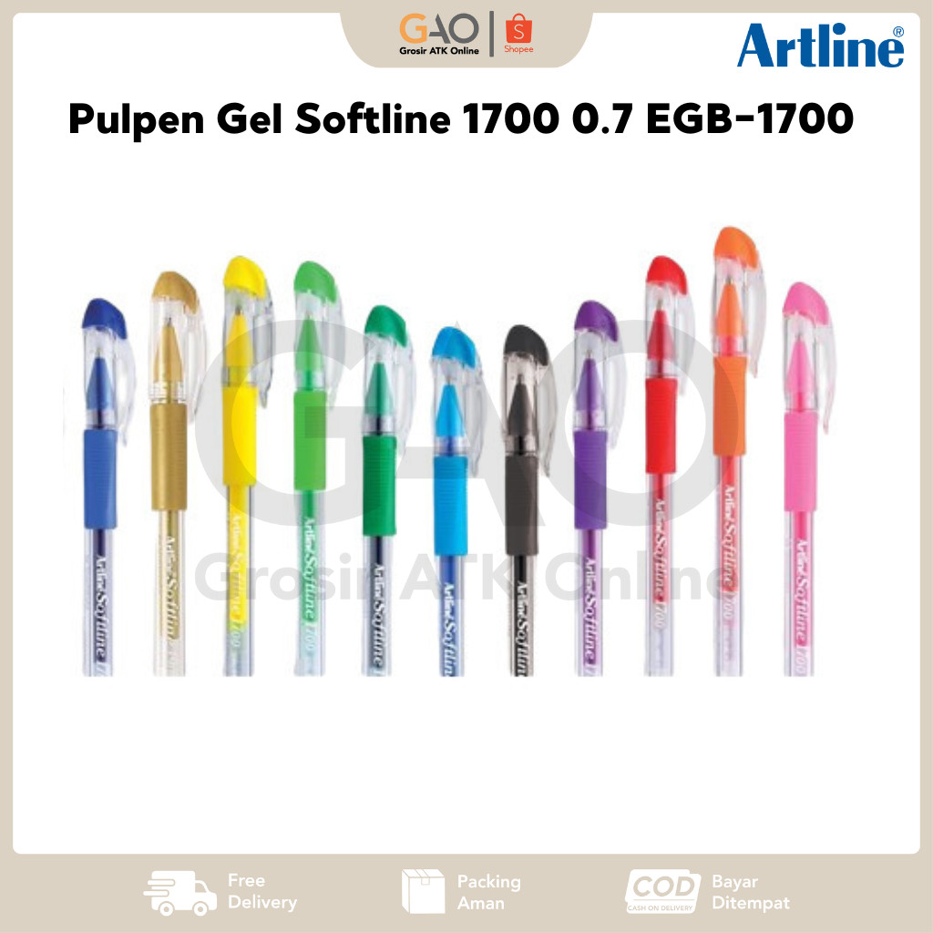 

Pulpen Gel Softline 1700 Artline 0.7 EGB-1700 - 1 PCS