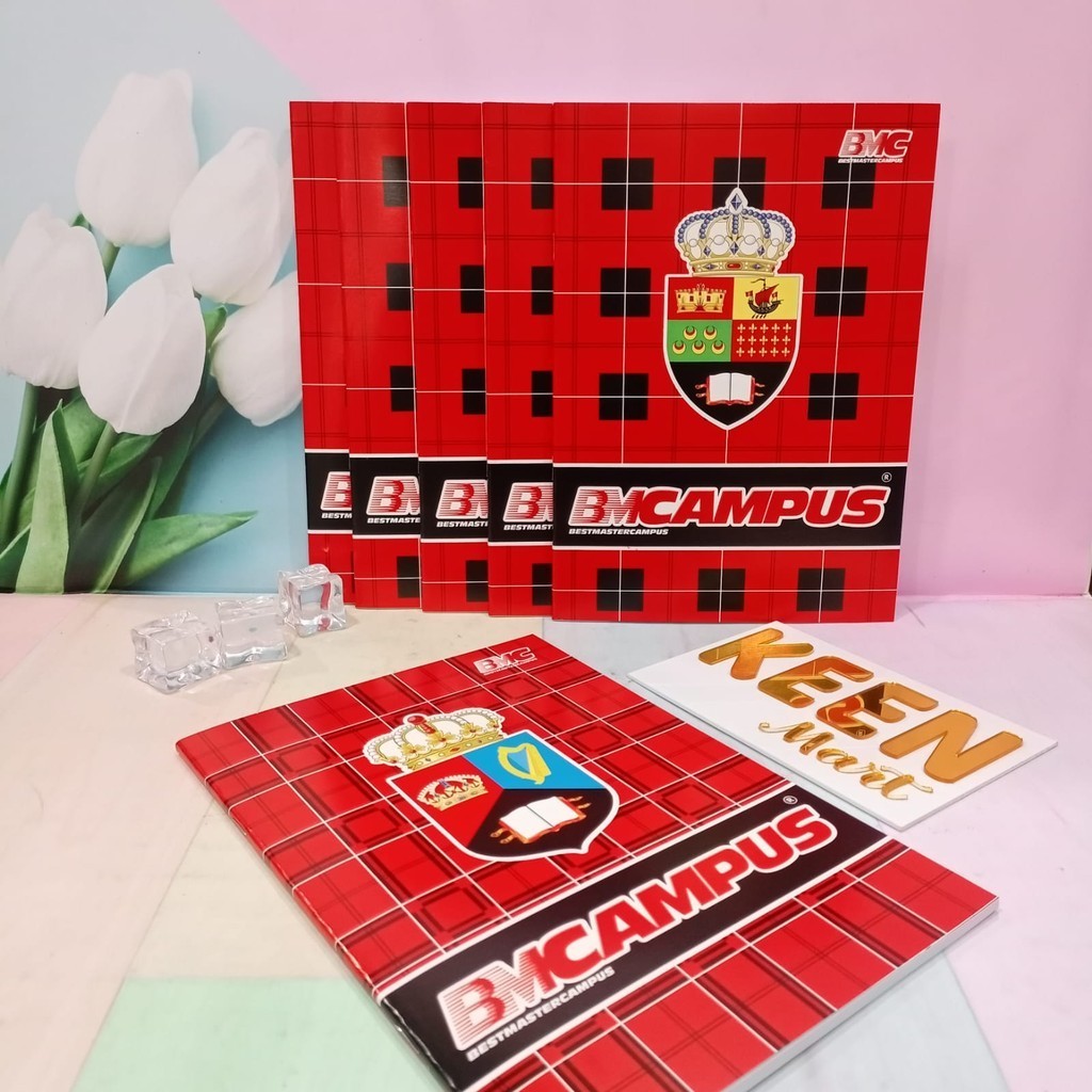

(10Pc) Buku Tulis Kampus Merek BMC Isi 36 Lembar PANJANG BESAR