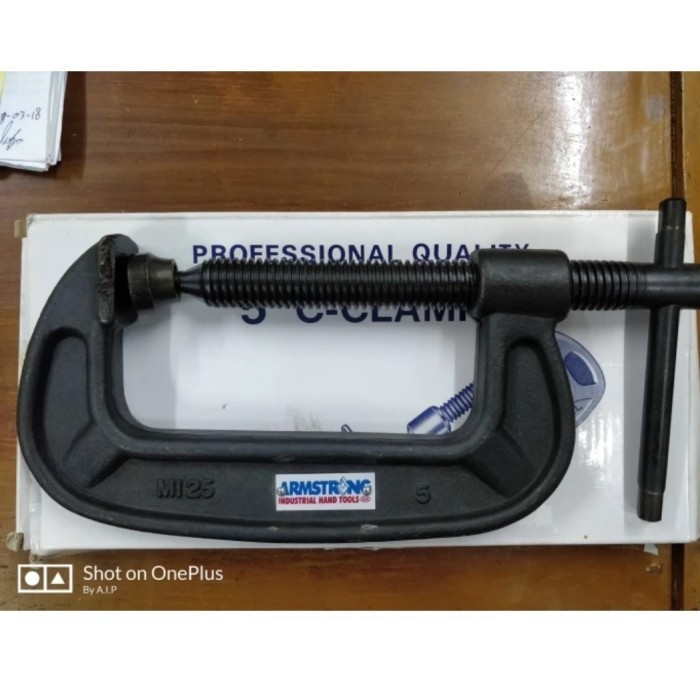 G-CLAMP / CLAMP C HEAVY DUTY ARMSTRONG 12"