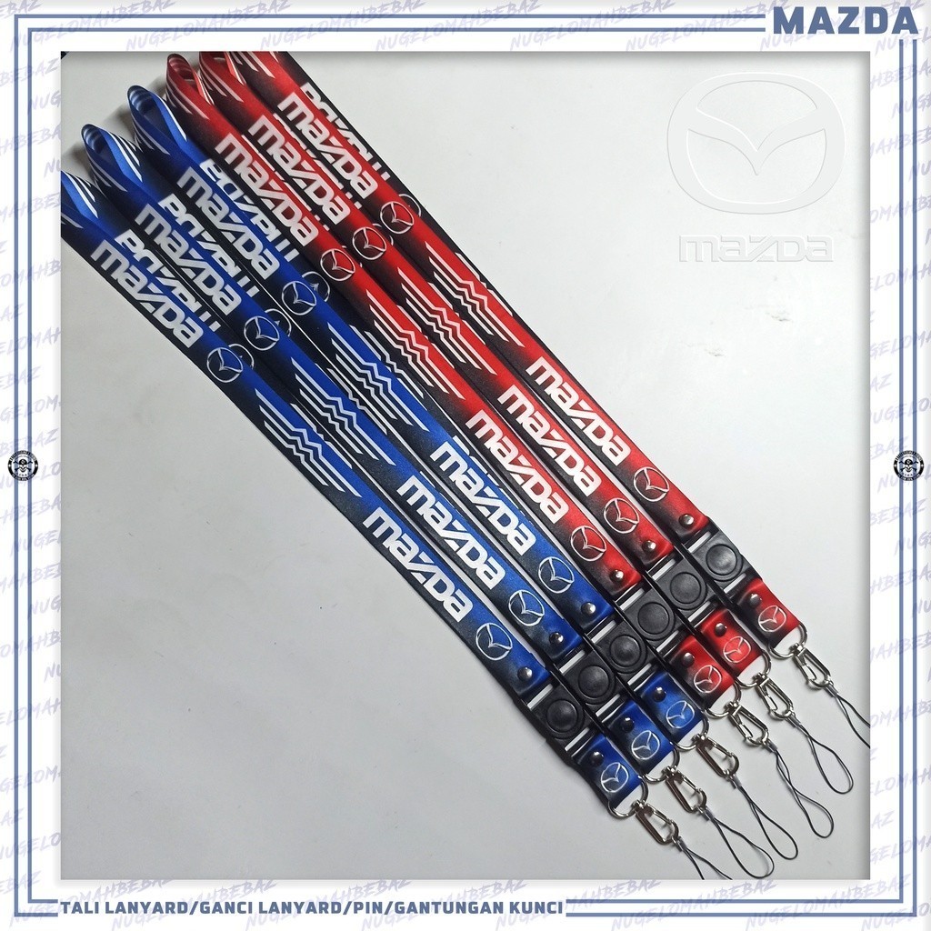 

TALI LANYARD GANTUNGAN ID CARD/HP/KUNCI/DLL.. MAZDA