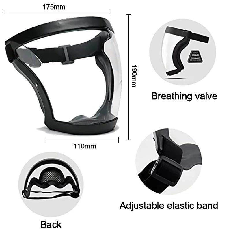 Masker face shield Pelindung Percikan Debu tahan benturan masker safety