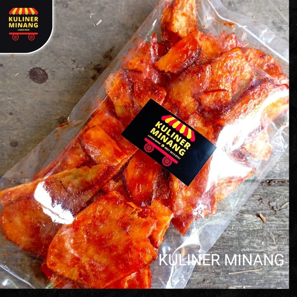 

Sanjai Balado 250g Pendek Padek