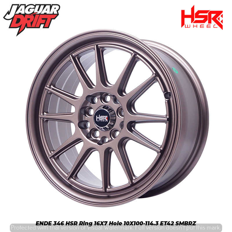 promo spesial VELG MODEL JARI - JARI HSR TYPE ENDE RING 16 WARNA COKLAT COCOK XL7 VELOZ CIVIC FD CAM