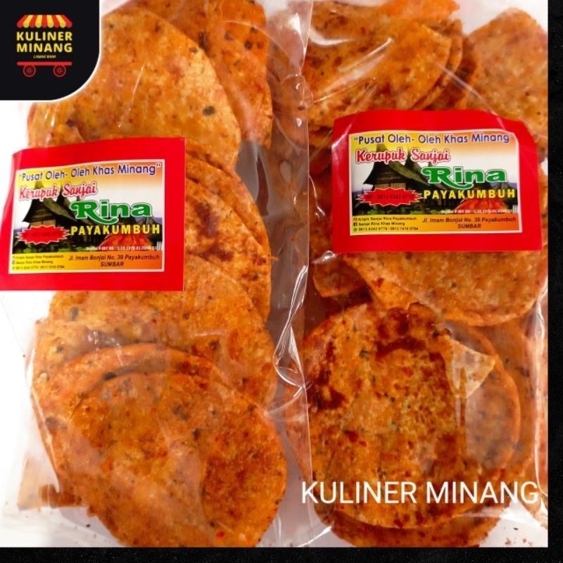 

Krupuk Ubi Jengkol Jariang Opak Rina Jajanan Cemiln Kuliner Minang
