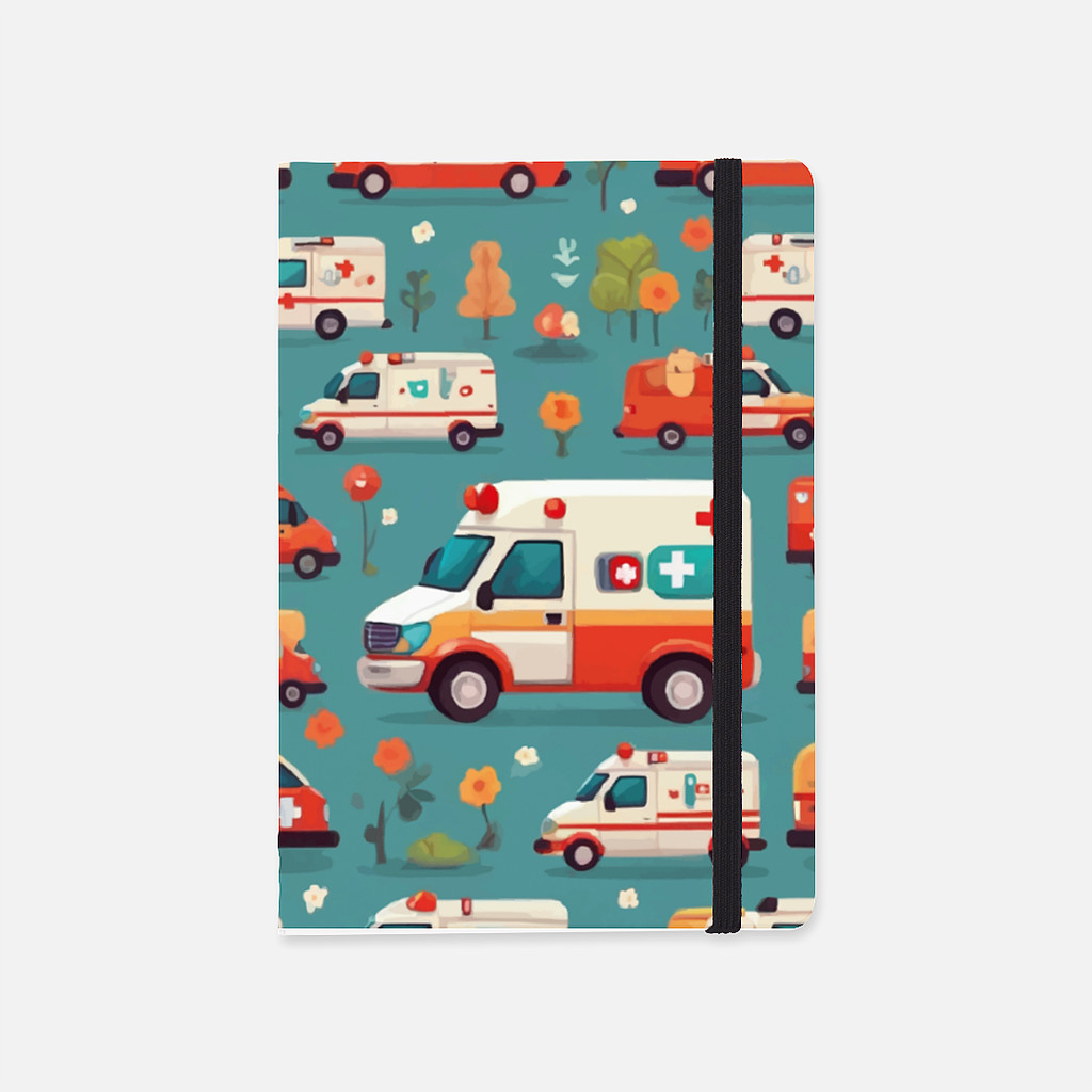 

Jurnal Aesthetic Notebook Buku Tulis Catatan A5 - Cute Transportation Series