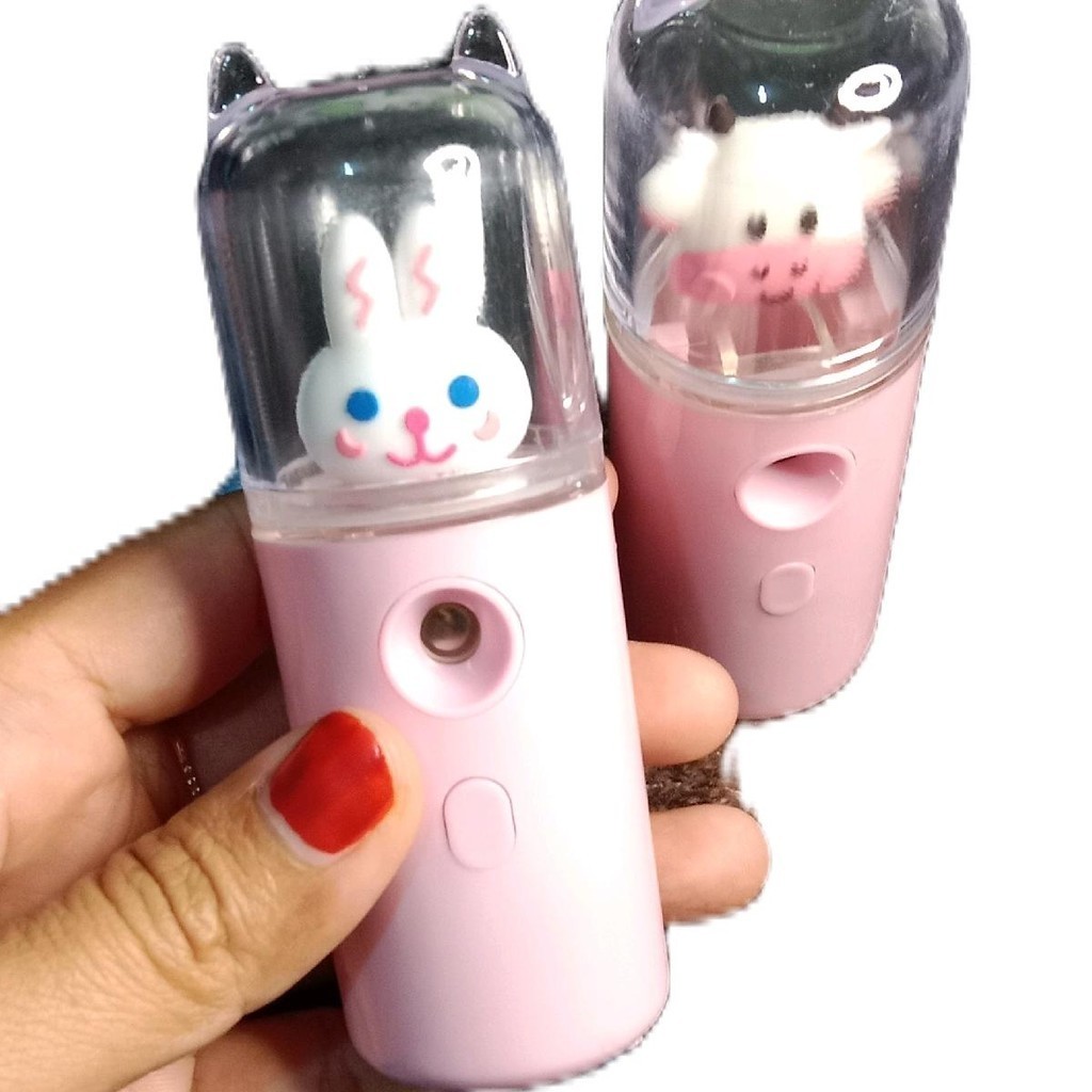 HAMIZAN Nano spray doll boneka lucu mainan asap spray pelembab wajah