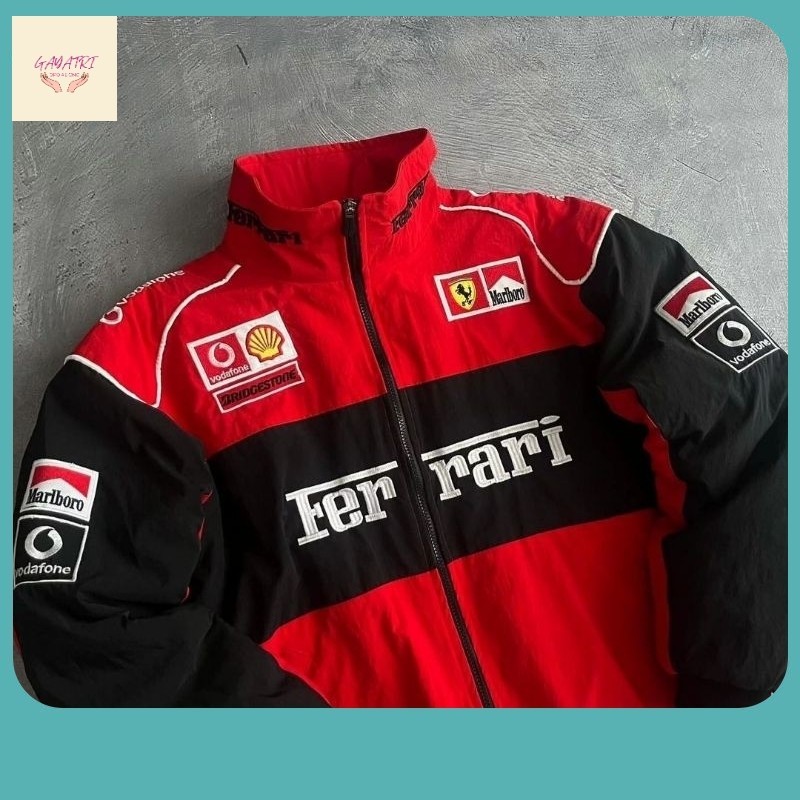 Jaket Terkini / RACING JACKET FERRARI F1 ORIGINAL - NASCAR JACKET FERRARI F1