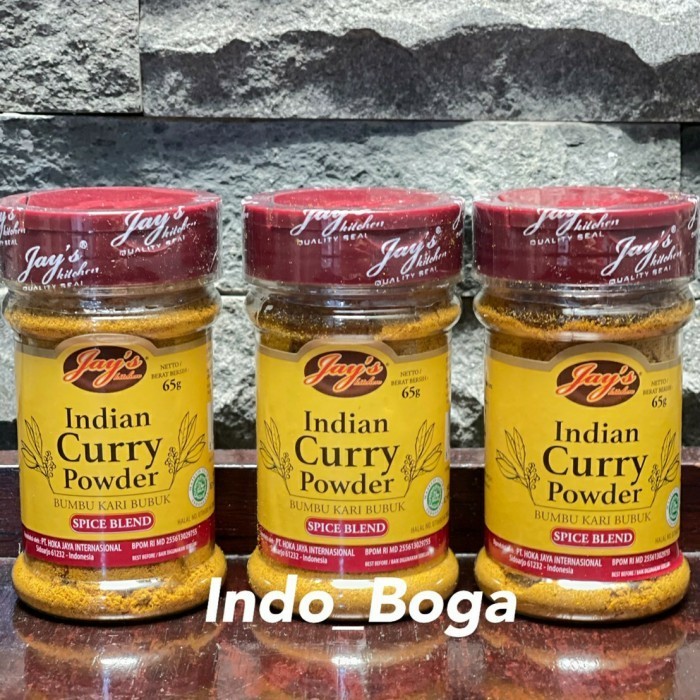 

Promo Terbatas - sukron_86 jay's grill indian curry powder 65 gram / bumbu kari bubuk / seasoning