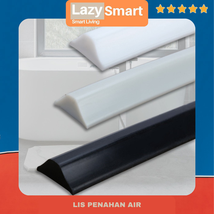 Lis Penghenti Aliran Air Pintu Wastafel Penghalang Serangga Pintu Silicone Water Stopper Bar